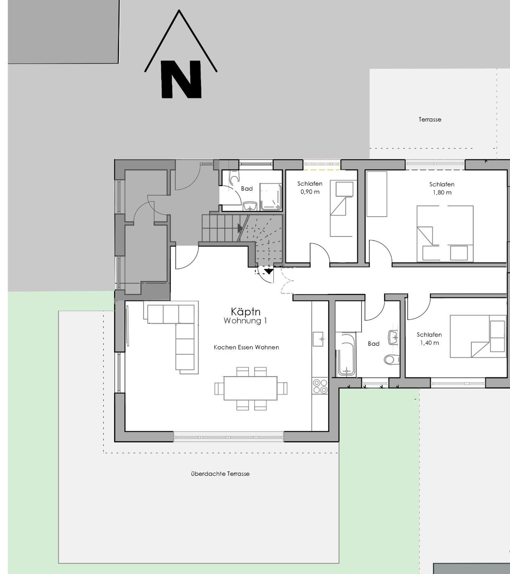 Apartment Vosshoern Kaeptn Cuxhaven